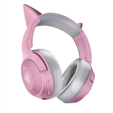 Razer Kraken Kitty V2 rózsaszín vezeték nélküli gamer fejhallgató