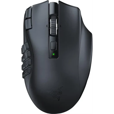 Razer Naga V2 HyperSpeed vezeték nélküli fekete gamer egér