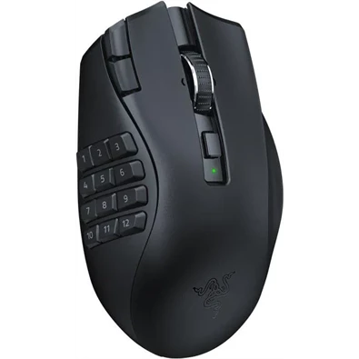 Razer Naga V2 HyperSpeed vezeték nélküli fekete gamer egér
