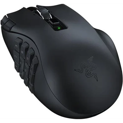 Razer Naga V2 HyperSpeed vezeték nélküli fekete gamer egér