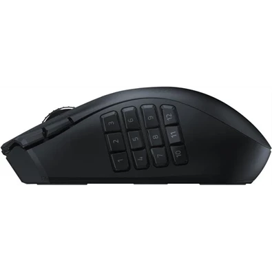 Razer Naga V2 HyperSpeed vezeték nélküli fekete gamer egér