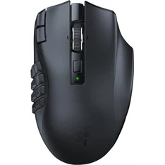 Razer Naga V2 HyperSpeed vezeték nélküli fekete gamer egér