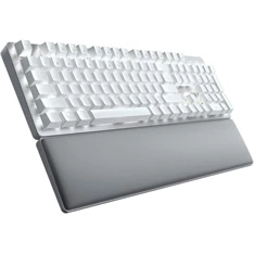 Razer Pro Type Ultra US vezeték nélküli fehér (orange switch) gamer billentyűzet