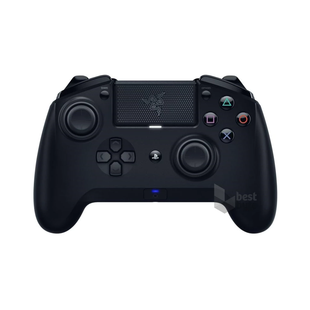 Razer RZ06-02610100-R3G1 Raiju Tournament Edition PC/PS4 vezetékes és vezeték nélküli fekete kontroller