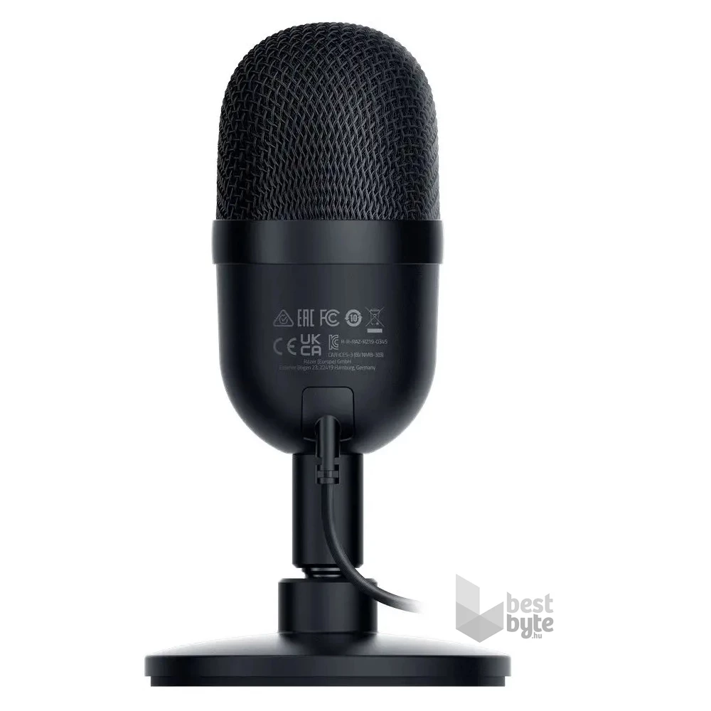 Razer Seiren Mini fekete gamer mikrofon