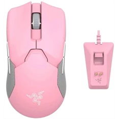 Razer Viper Ultimate vezeték nélküli rózsaszín egér & dokkoló