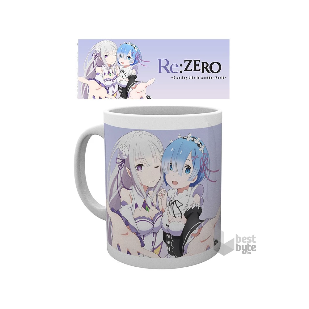 Re:Zero "Rem & Emilia" 320ml bögre