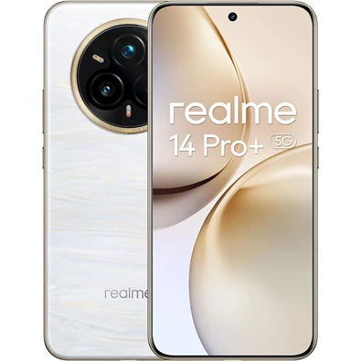 Realme 14 Pro Plus 6,83" 12/512GB DualSIM kártyafüggetlen okostelefon - fehér (Android)