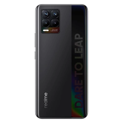 Realme 8 6/128GB DualSIM kártyafüggetlen okostelefon - fekete (Android)