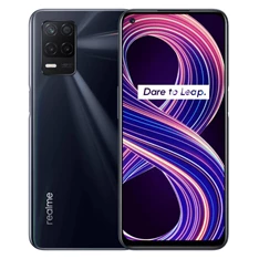 Realme 8 5G 4/64GB DualSIM kártyafüggetlen okostelefon - fekete (Android)