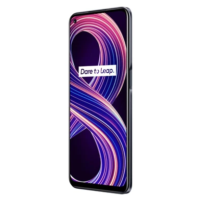 Realme 8 5G 4/64GB DualSIM kártyafüggetlen okostelefon - fekete (Android)