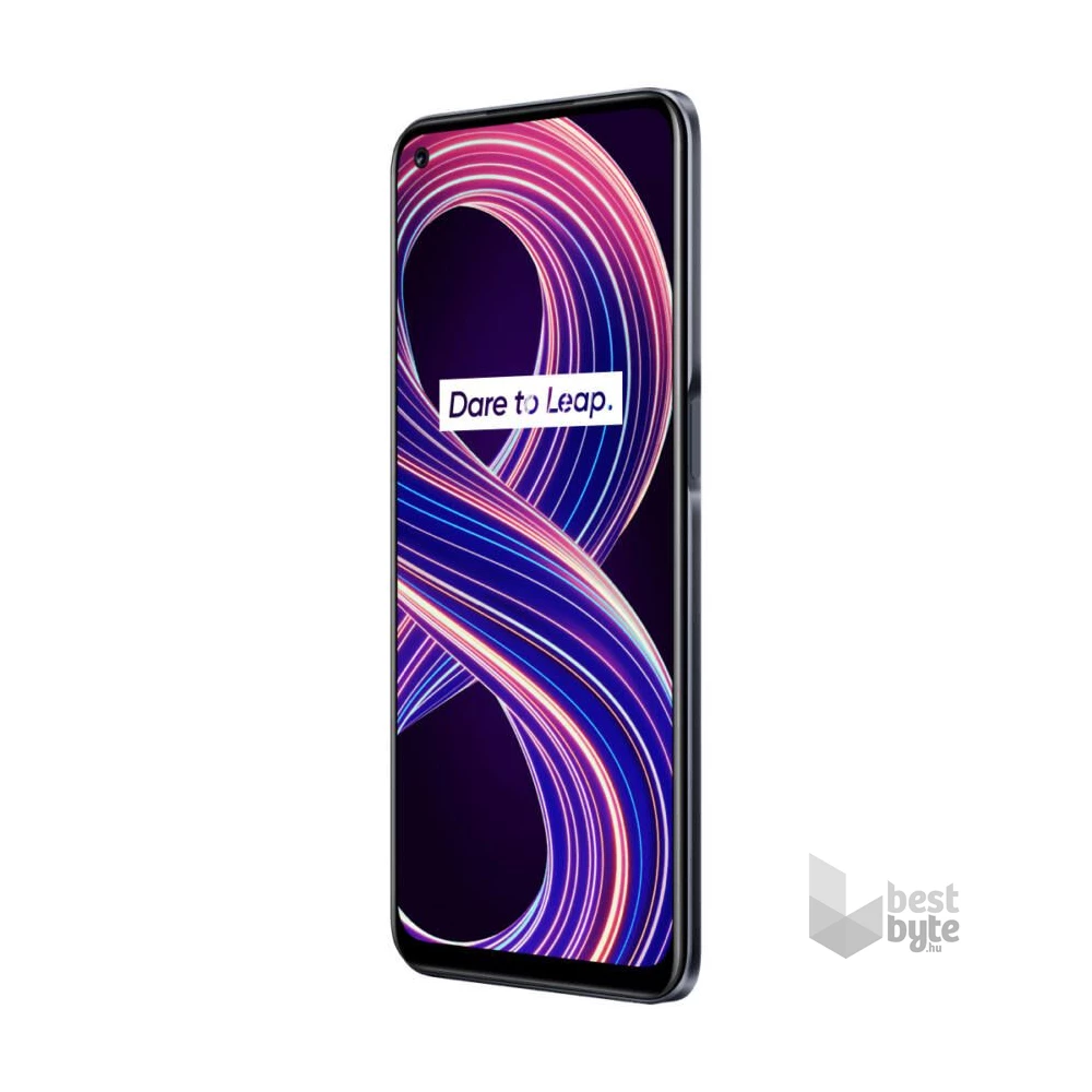 Realme 8 5G 4/64GB DualSIM kártyafüggetlen okostelefon - fekete (Android)