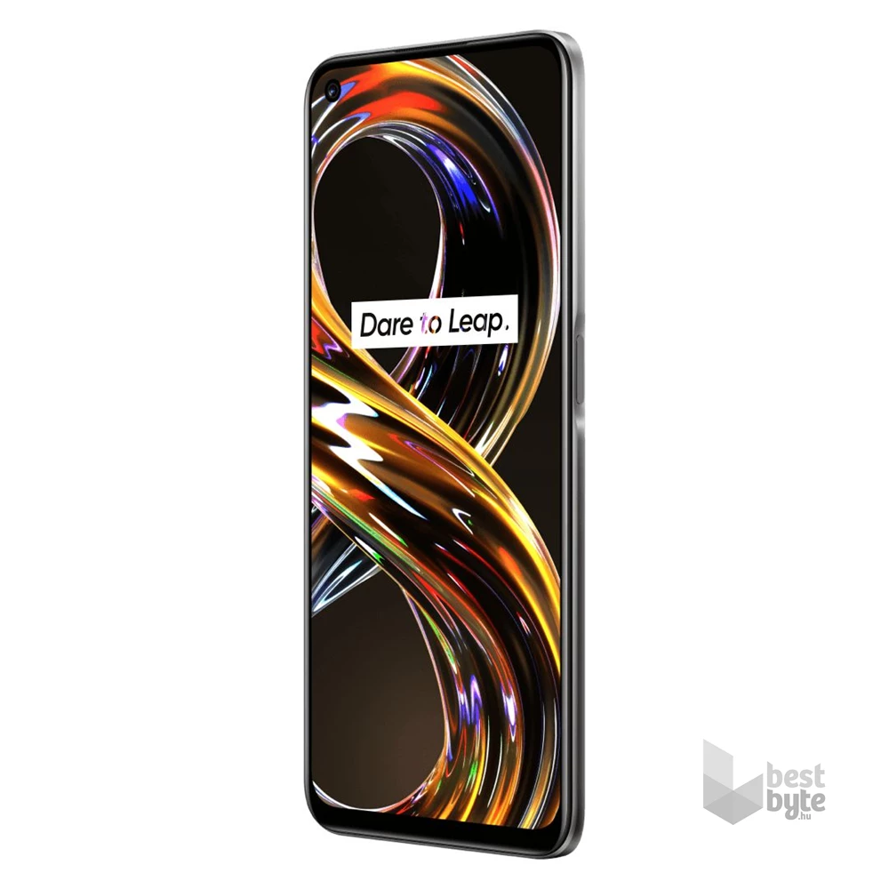 Realme 8i 4/64GB DualSIM kártyafüggetlen okostelefon - fekete (Android)