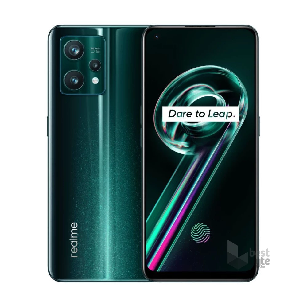 Realme 9 Pro+ 6/128GB DualSIM kártyafüggetlen okostelefon - zöld (Android) (Újracsomagolt)