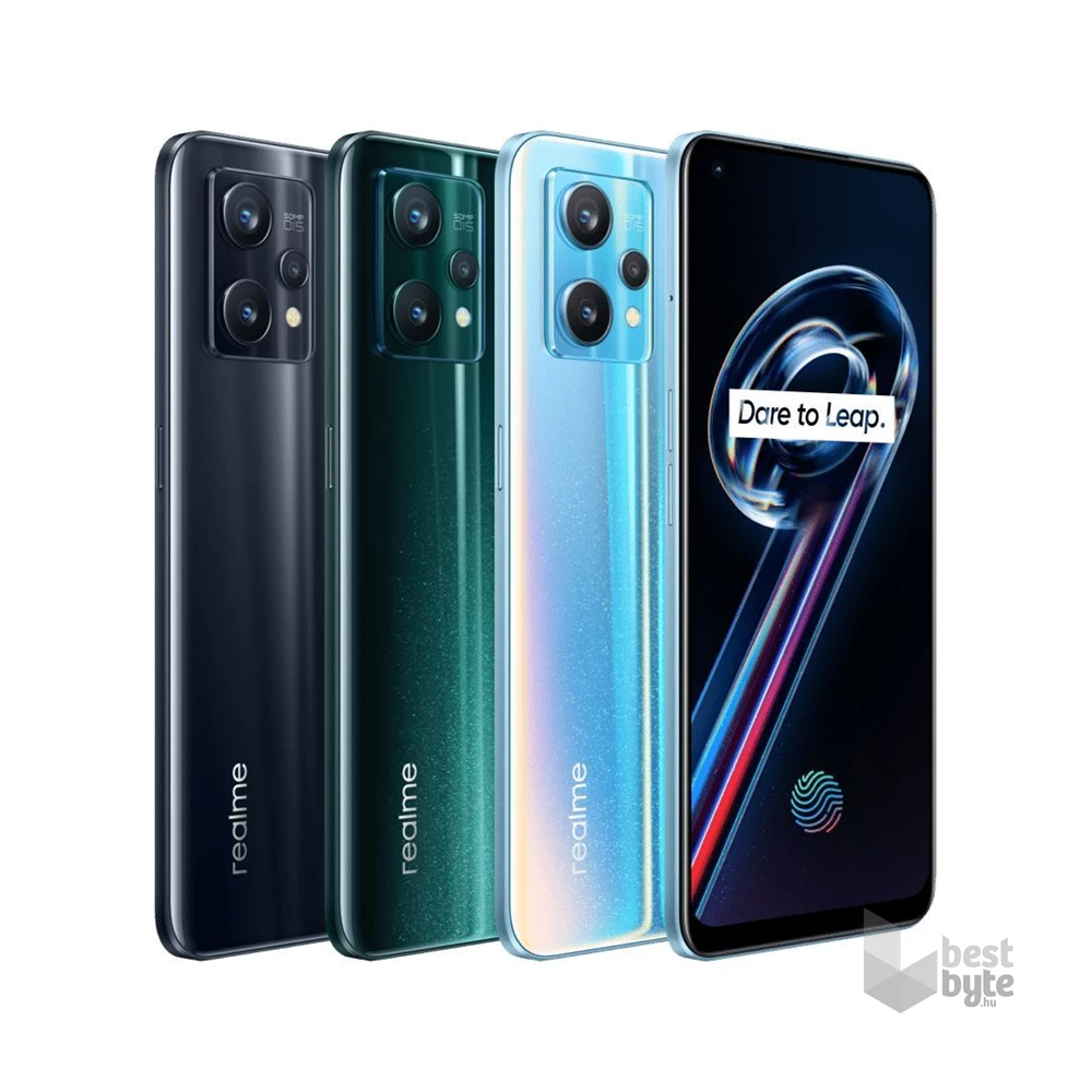 Realme 9 Pro+ 8/256GB DualSIM kártyafüggetlen okostelefon - fekete (Android) (Újracsomagolt)