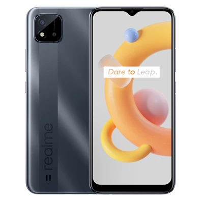 Realme C11 2021 2/32GB DualSIM kártyafüggetlen okostelefon - fekete (Android)