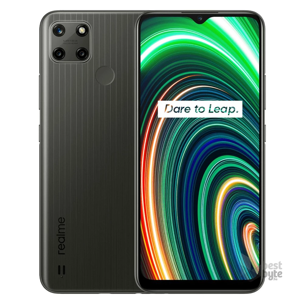 Realme C25Y 4/128GB DualSIM kártyafüggetlen okostelefon - szürke (Android) (Újszerű)