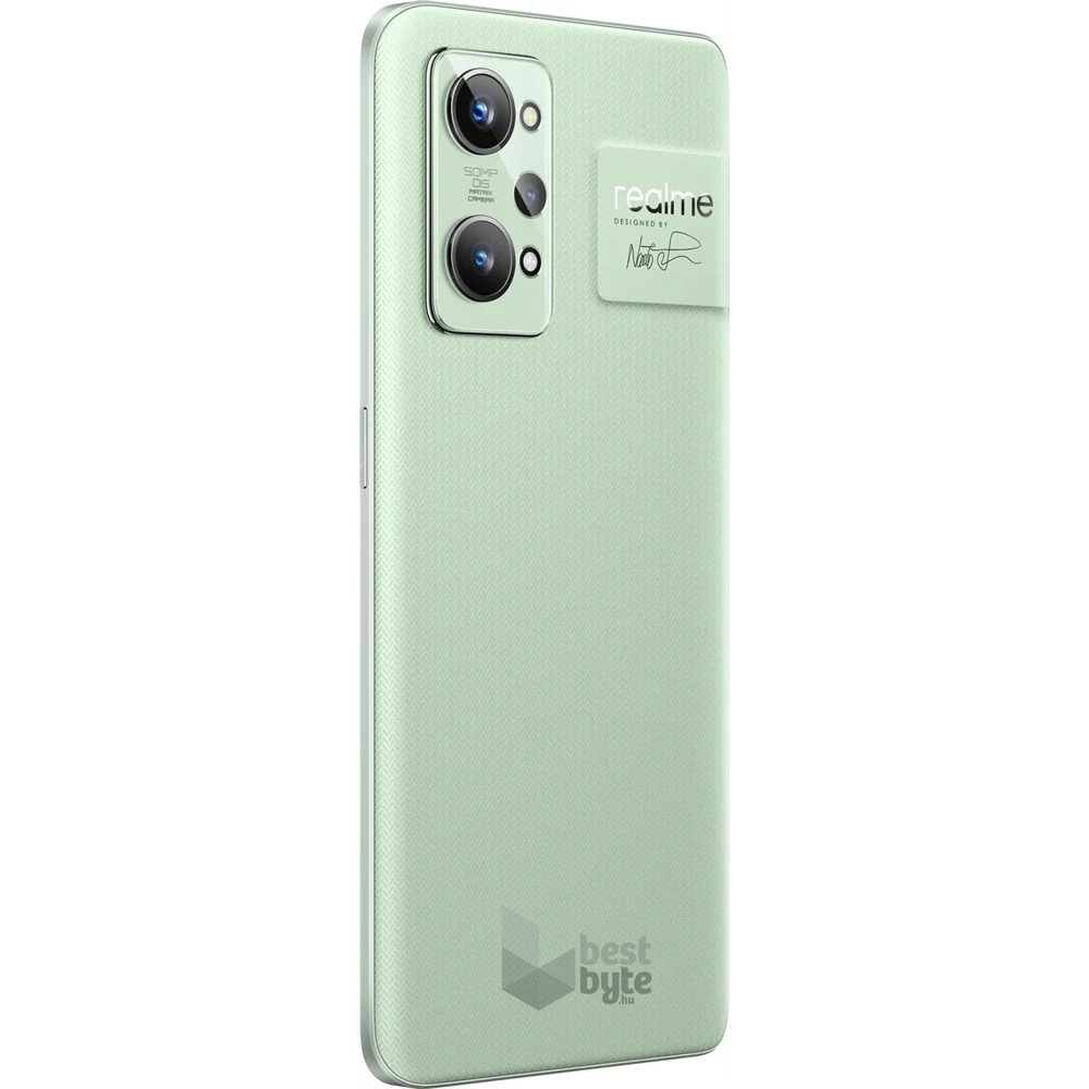 Realme GT2 8/128GB DualSIM kártyafüggetlen okostelefon - zöld (Android) (Újracsomagolt)
