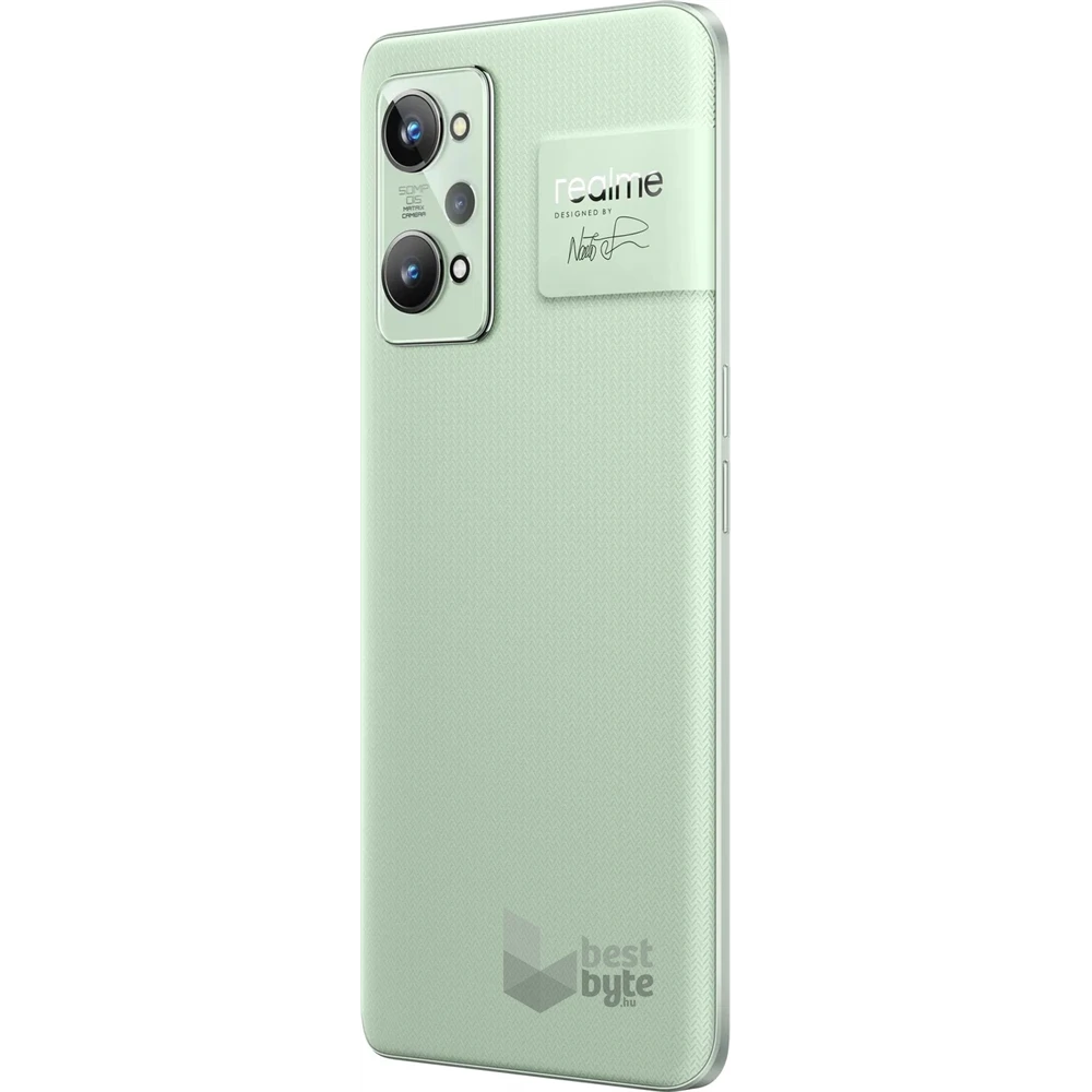 Realme GT2 8/128GB DualSIM kártyafüggetlen okostelefon - zöld (Android) (Újracsomagolt)