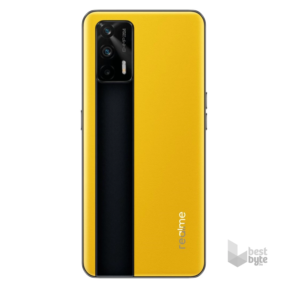 Realme GT 5G 12/256GB DualSIM kártyafüggetlen okostelefon - sárga (Android)