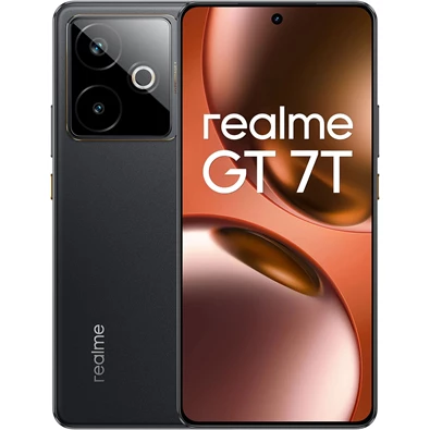 Realme GT 7T 12/256GB DualSIM kártyafüggetlen okostelefon - fekete (Android)