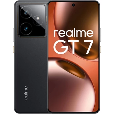 Realme GT 7 12/512GB DualSIM kártyafüggetlen okostelefon - fekete (Android)