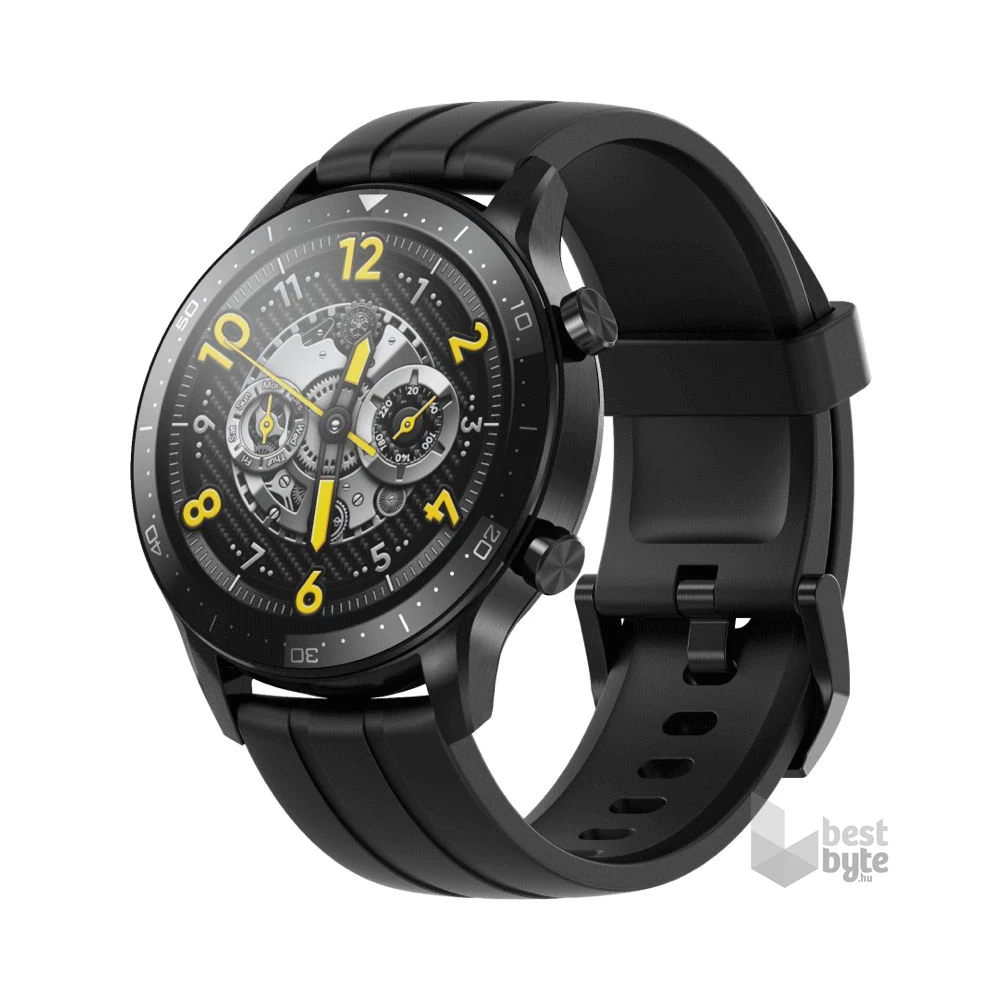 Realme Watch S Pro fekete okosóra