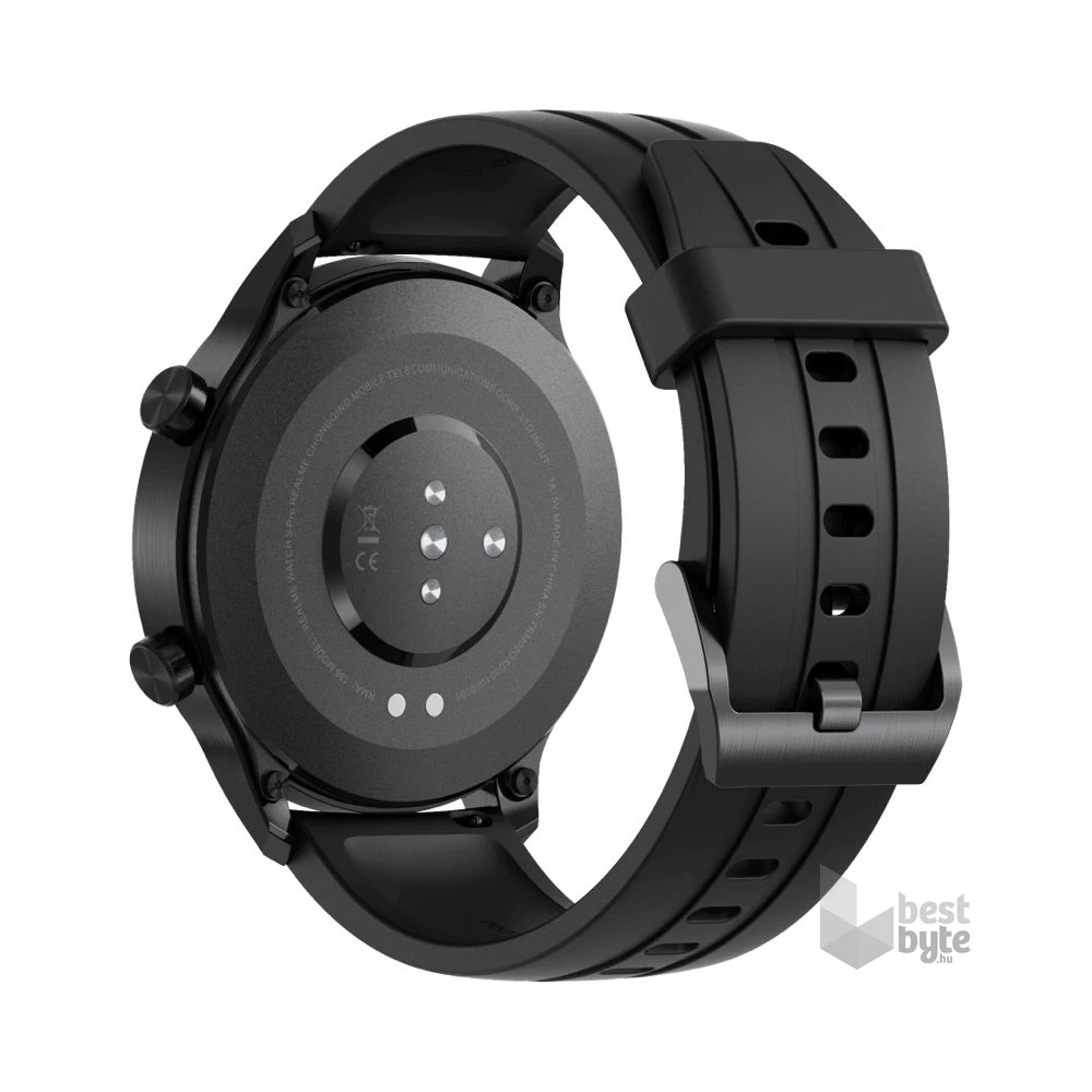 Realme Watch S Pro fekete okosóra