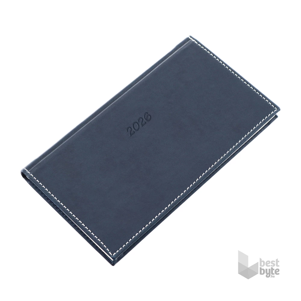Realsystem 2026 Bolero 5712-14 fekvő kék zsebnaptár