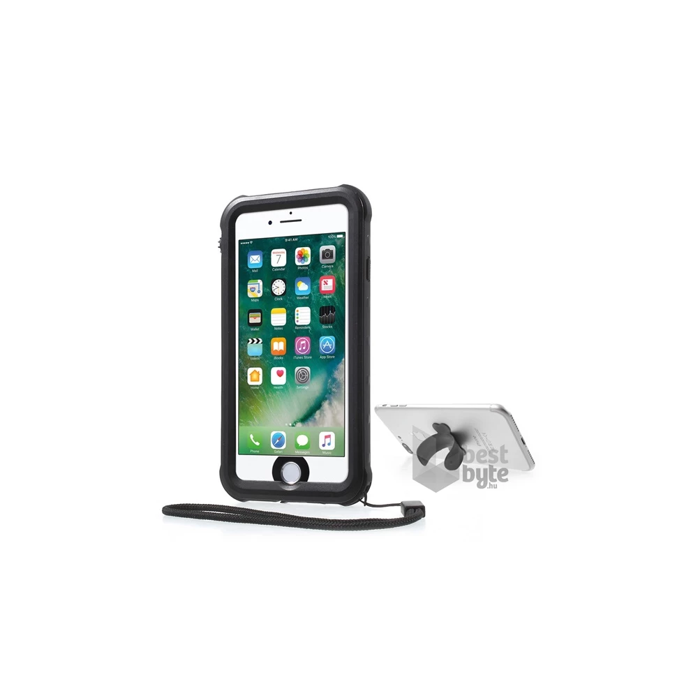 Redpepper GP-99151 Apple iPhone SE 3 (2022) / iPhone SE 2 (2020) / iPhone 8 4.7 vízálló fekete tok