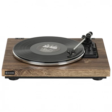 Rekkord F300OAK automata tölgy bakelit lemezjátszó