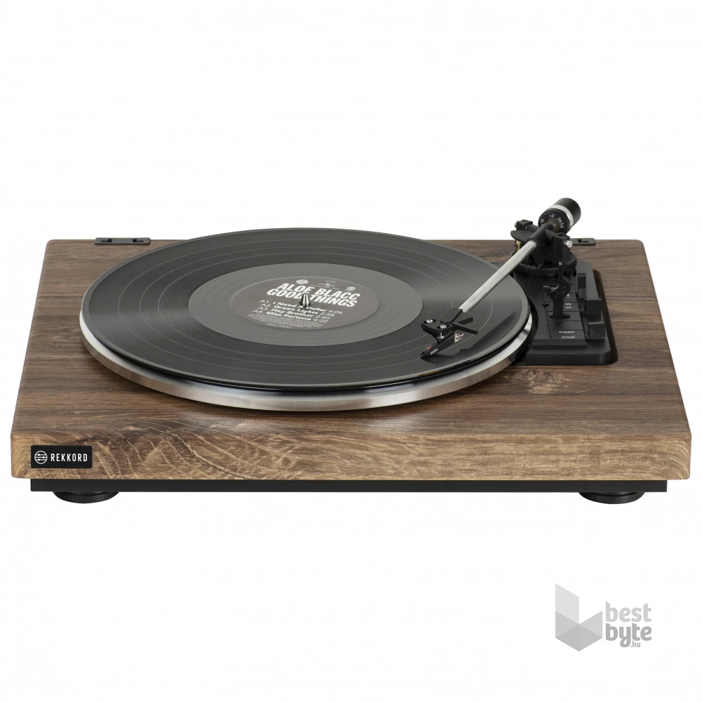 Rekkord F300OAK automata tölgy bakelit lemezjátszó