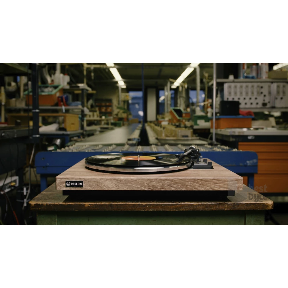 Rekkord F300OAK automata tölgy bakelit lemezjátszó