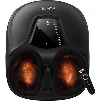 Renpho Shiatsu Foot massager fekete masszázskészülék