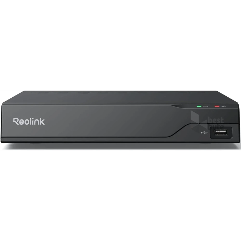 Reolink RP-PN8-NHD 12 csatorna/H265/1x SATA HDD max 16TB és 1x eSATA max16TB/8x PoE hálózati rögzítő(NVR)