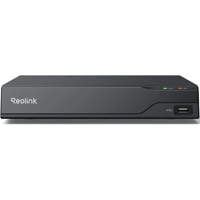 Reolink RP-PN8-NHD 12 csatorna/H265/1x SATA HDD max 16TB és 1x eSATA max16TB/8x PoE hálózati rögzítő(NVR)