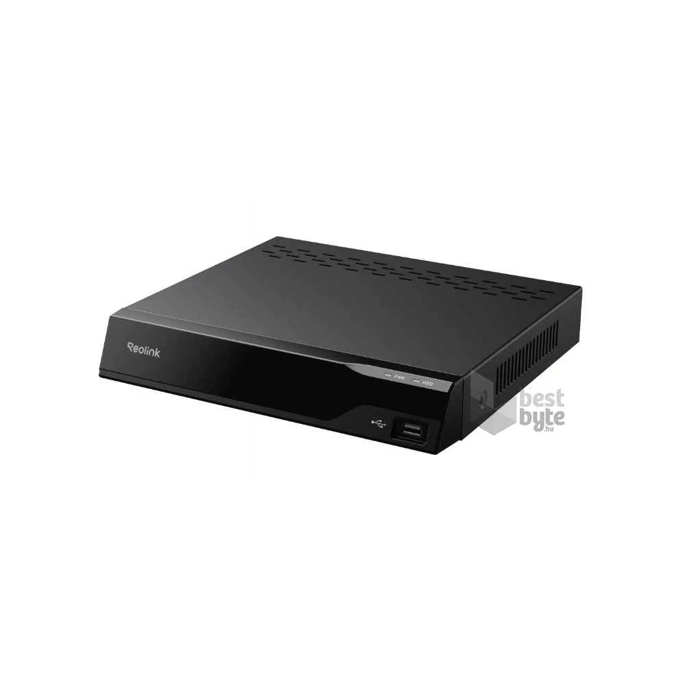 Reolink RP-PN8-NHD 12 csatorna/H265/1x SATA HDD max 16TB és 1x eSATA max16TB/8x PoE hálózati rögzítő(NVR)
