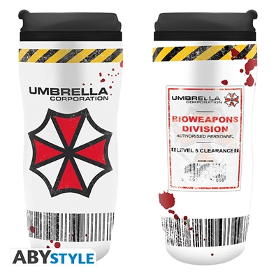 Resident Evil  "Umbrella Corporation" 355ml műanyag utazó bögre