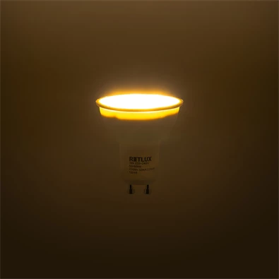 Retlux RLL 254 GU10 6W 470 lumen meleg fehér LED spot izzó
