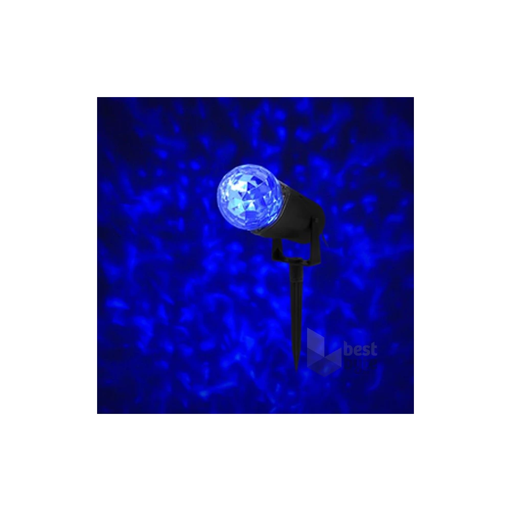 Retlux RXL 292 kül-beltéri/hullámzás effekt/ kék LED fény projektor
