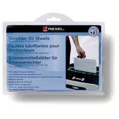 Rexel A5 iratmegsemmisítőhöz 12db-os olajozó lap