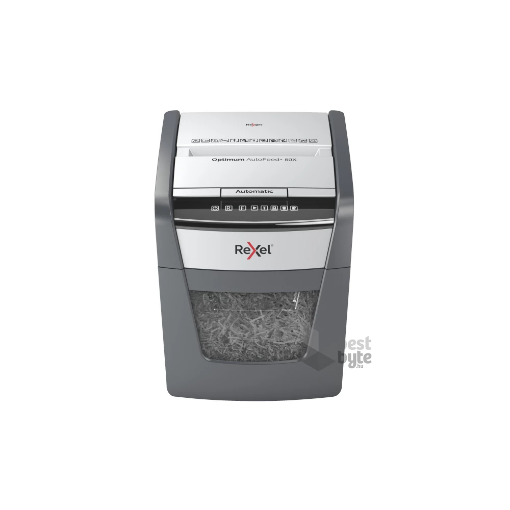 Rexel Optimum AutoFeed+ 50X  konfetti automata iratmegsemmisítő