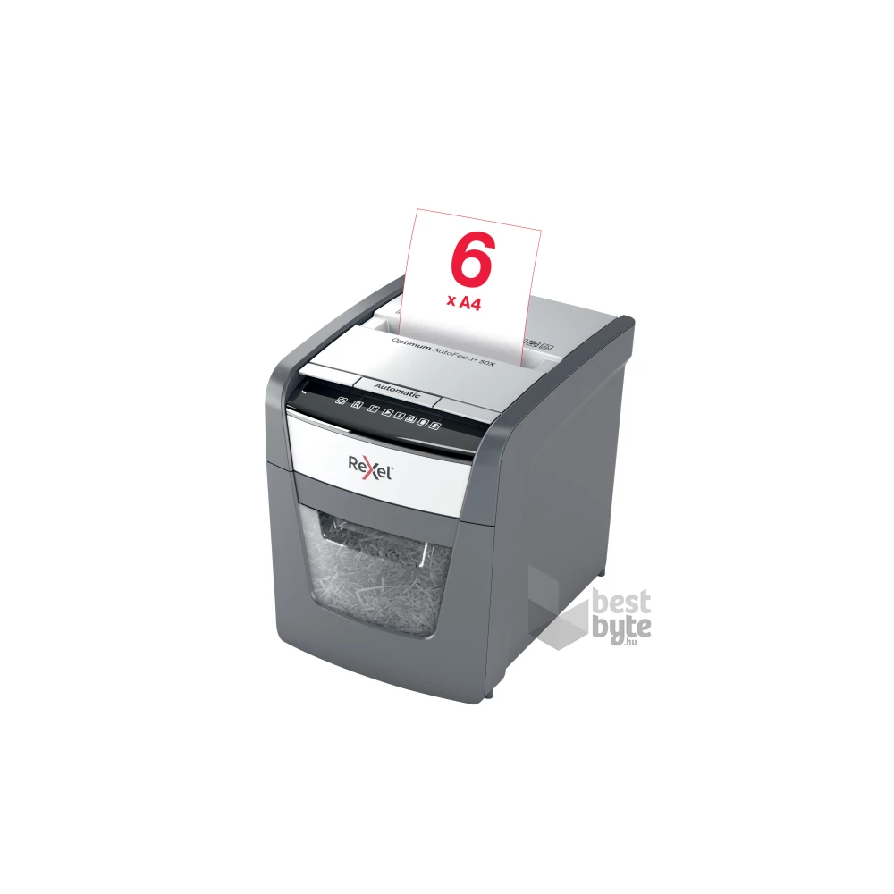 Rexel Optimum AutoFeed+ 50X  konfetti automata iratmegsemmisítő