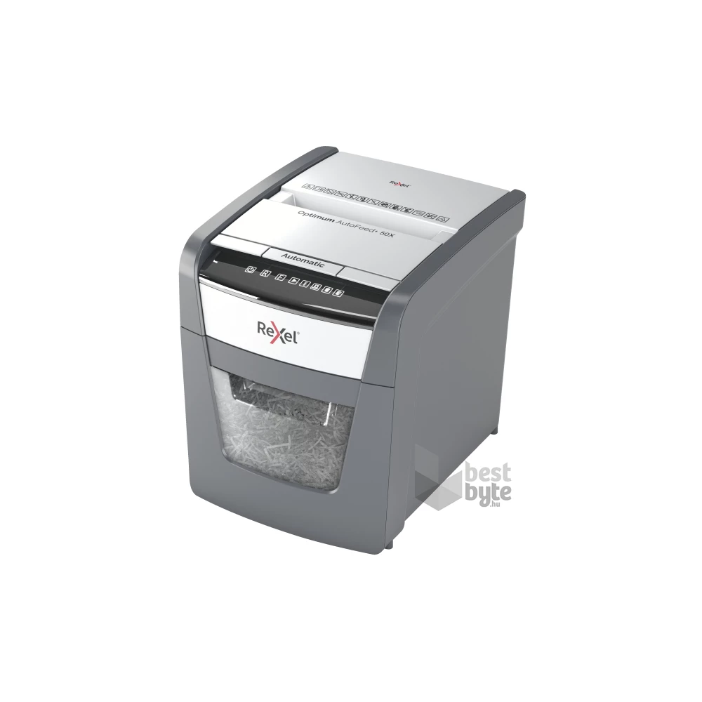 Rexel Optimum AutoFeed+ 50X  konfetti automata iratmegsemmisítő