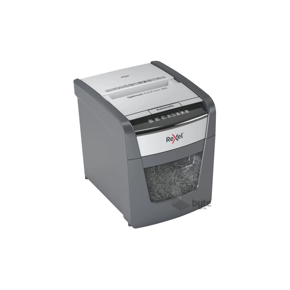 Rexel Optimum AutoFeed+ 50X  konfetti automata iratmegsemmisítő