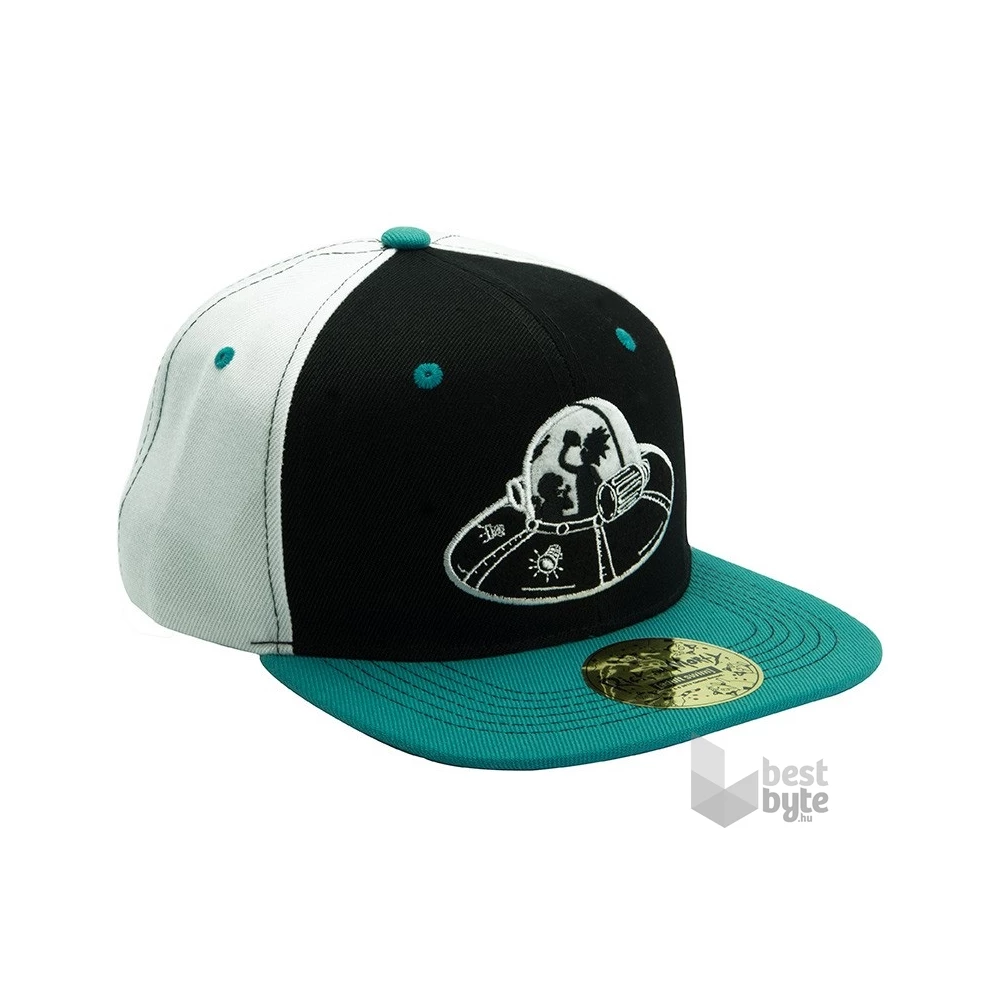 Rick & Morty "Spaceship" fekete/kék snapback sapka
