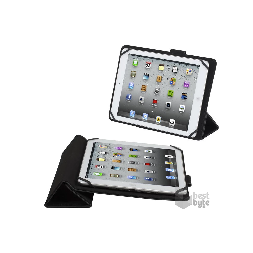 RivaCase 3137 Malpensa 10.1" fekete univerzális tablet tok