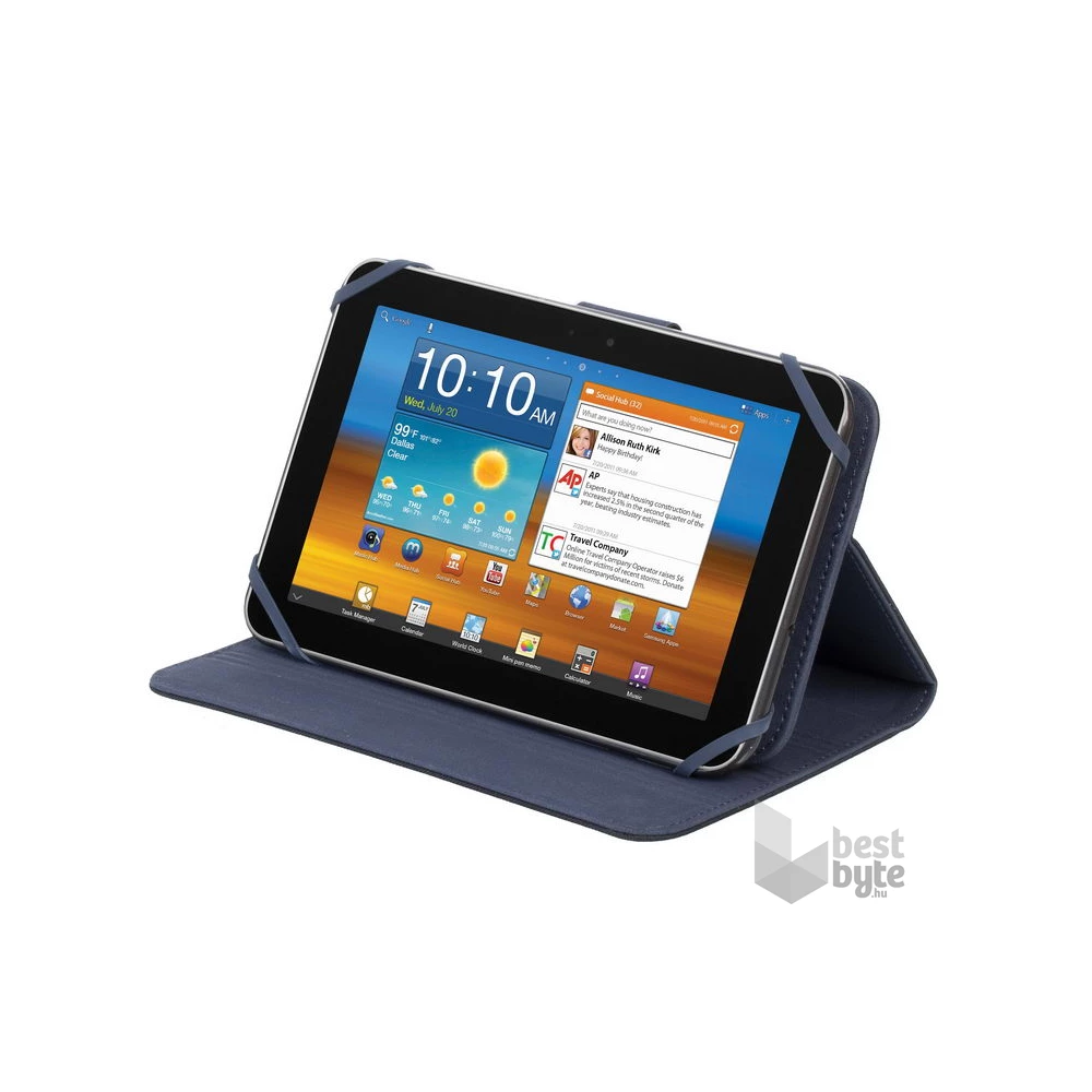 RivaCase 3312 Biscayne 7" fekete univerzális tablet tok