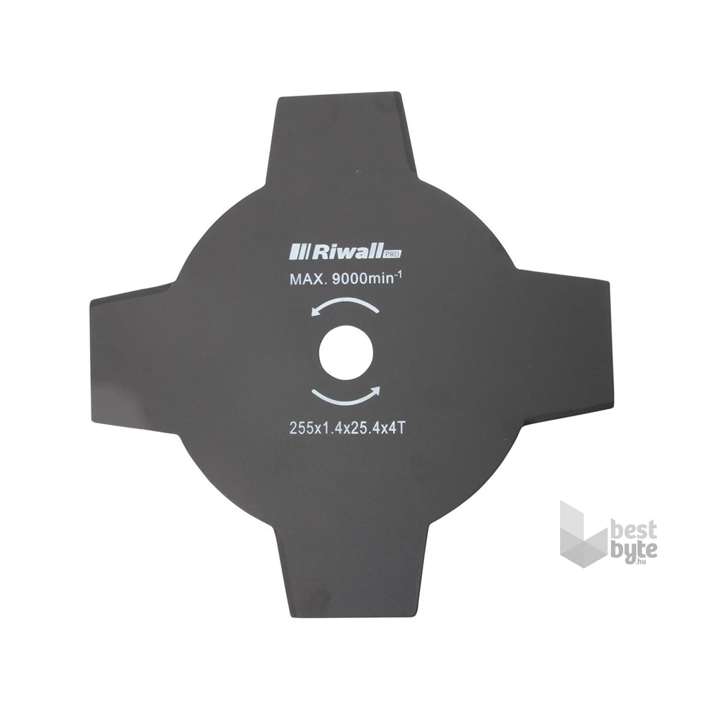 Riwall RACC00027 255mm/25,4mm/1,4 mm négyágú fűkasza vágókés