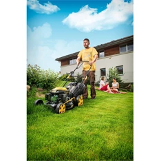 Riwall RPM 4735 önjárós benzinmotoros fűnyíró